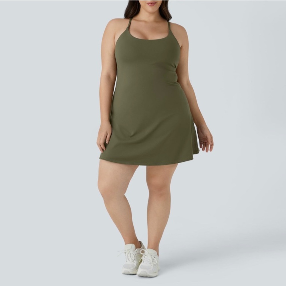 NWT Halara Softlyzero Plush Backless Active Dress… - image 13